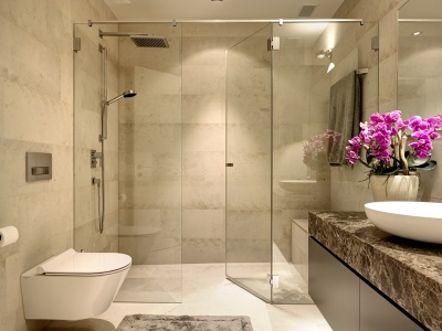 Glasduschen und Wellnessoasen