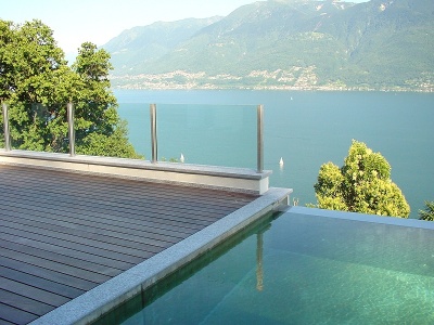 Glas-Gel&auml;nder / Glas-Treppentritte