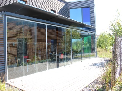 Balkon- Terrassenverglasung